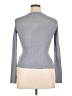 DAZY Gray Long Sleeve Top Size XL - photo 2