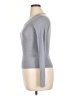 DAZY Gray Long Sleeve Top Size XL - photo 5