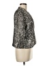 Apt. 9 100% Nylon Metallic Silver Blazer Size M - photo 4