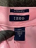 IZOD 100% Polyester Solid Pink Shorts Size 12 - photo 4