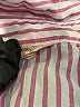 Eberjey Stripes Pink Short Sleeve Button-Down Shirt Size M - photo 7