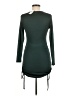 Windsor Solid Green Casual Dress Size M - photo 2