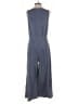 Lush Solid Blue Jumpsuit Size S - photo 2
