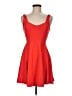 Express Solid Red Cocktail Dress Size M - photo 1