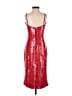 Bardot 100% Polyester Red Cocktail Dress Size 2 - photo 2