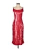 Bardot 100% Polyester Red Cocktail Dress Size 2 - photo 1