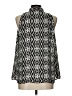 Worthington Black Sleeveless Blouse Size L - photo 2