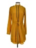 Armani Exchange 100% Polyester Yellow Casual Dress Size XXS - photo 1
