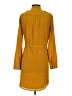 Armani Exchange 100% Polyester Yellow Casual Dress Size XXS - photo 2