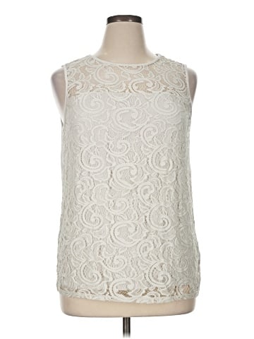Adrianna Papell Sleeveless Blouse (view 1)