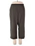 J.Jill Solid Gray Casual Pants Size XL Petite - photo 1