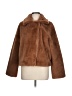 Apparis 100% Polyester Brown Faux Fur Jacket Size L - photo 1