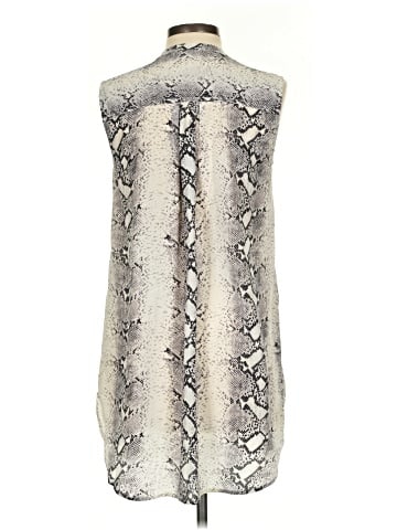 Acrobat Sleeveless Silk Top (view 2)