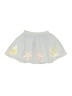 Mini Boden 100% Cotton Stars Silver Skirt Size 4 - 5 - photo 2