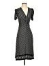 Max Studio Polka Dots Black Casual Dress Size XS - photo 1