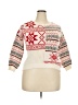 Holiday Time 100% Polyester White Pullover Sweater Size 18 - photo 1