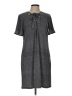 MICHAEL Michael Kors Tweed Gray Casual Dress Size L - photo 1