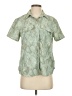 Eddie Bauer 100% Polyester Green Short Sleeve Blouse Size S - photo 1