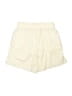 Shein 100% Polyester Solid Ivory Athletic Shorts Size S - photo 2