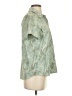 Eddie Bauer 100% Polyester Green Short Sleeve Blouse Size S - photo 4