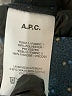 A.P.C. 100% Polyester Houndstooth Black Casual Dress Size 36 waist - photo 8