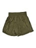 Darling Solid Green Khaki Shorts Size M - photo 1