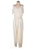 Dokotoo 100% Polyester Solid Ivory Jumpsuit Size M - photo 1