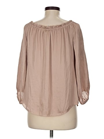 White House Black Market 3/4 Sleeve Blouse (view 2)