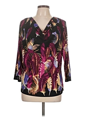 Compliments 3/4 Sleeve Blouse (view 1)