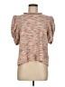 Fate Brown Short Sleeve Top Size M - photo 1