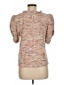 Fate Brown Short Sleeve Top Size M - photo 2