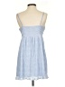Le Lis 100% Polyester Stripes Solid Blue Casual Dress Size S - photo 2