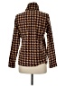 New York Laundry 100% Polyester Houndstooth Brown Jacket Size M - photo 2
