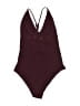 Unbranded Burgundy Bodysuit Size S - photo 2