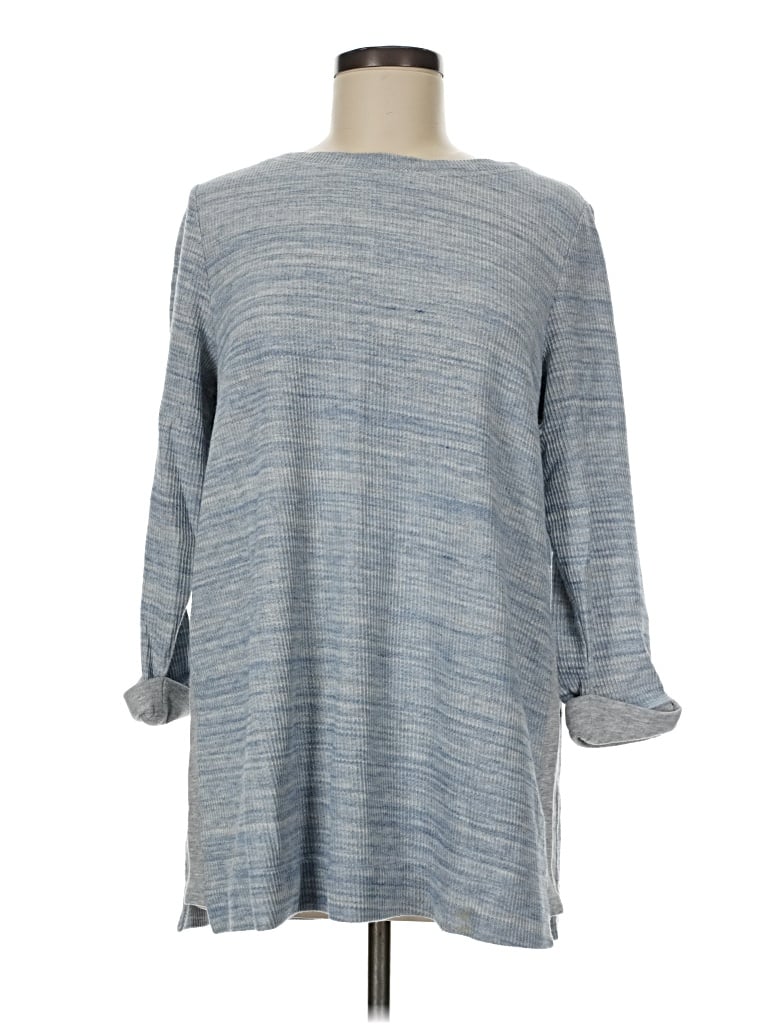Pre-owned Jjill Casual Dress In Gray