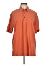 Quiksilver Orange Short Sleeve Button-Down Shirt Size L - photo 1