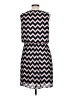 SLNY 100% Polyester Chevron-herringbone Black Casual Dress Size 12 - photo 2