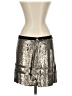 Theory Metallic Silver Casual Skirt Size 4 - photo 2