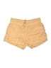 Athleta 100% Linen Solid Yellow Board Shorts Size 6 - photo 1