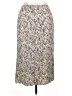 MNG Animal Print Silver Casual Skirt Size XL - photo 2