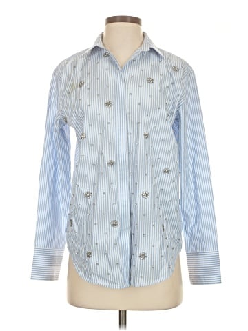 J.Crew Collection Long Sleeve Button-Down Shirt (view 1)