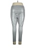 Fabletics Metallic Silver Leggings Size 1X - photo 2