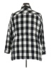 Torrid 100% Cotton Checkered-gingham Gray Black Jacket Size 3X Plus (3) - photo 2