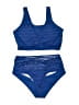 Unbranded Blue Two Piece Swimsuit Size XL - photo 1