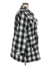 Torrid 100% Cotton Checkered-gingham Gray Black Jacket Size 3X Plus (3) - photo 4
