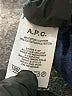 A.P.C. Blue 3/4 Sleeve T-Shirt Size S - photo 8