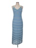Double Zero Stripes Blue Casual Dress Size M - photo 1