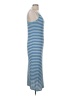 Double Zero Stripes Blue Casual Dress Size M - photo 4