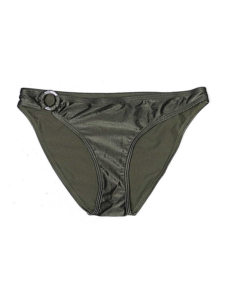 Pre-owned New Look Swimsuit Bottoms In Green