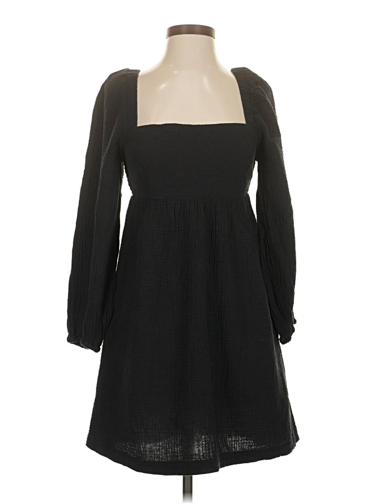 Pre-owned Jcrew Casual Dress In Black